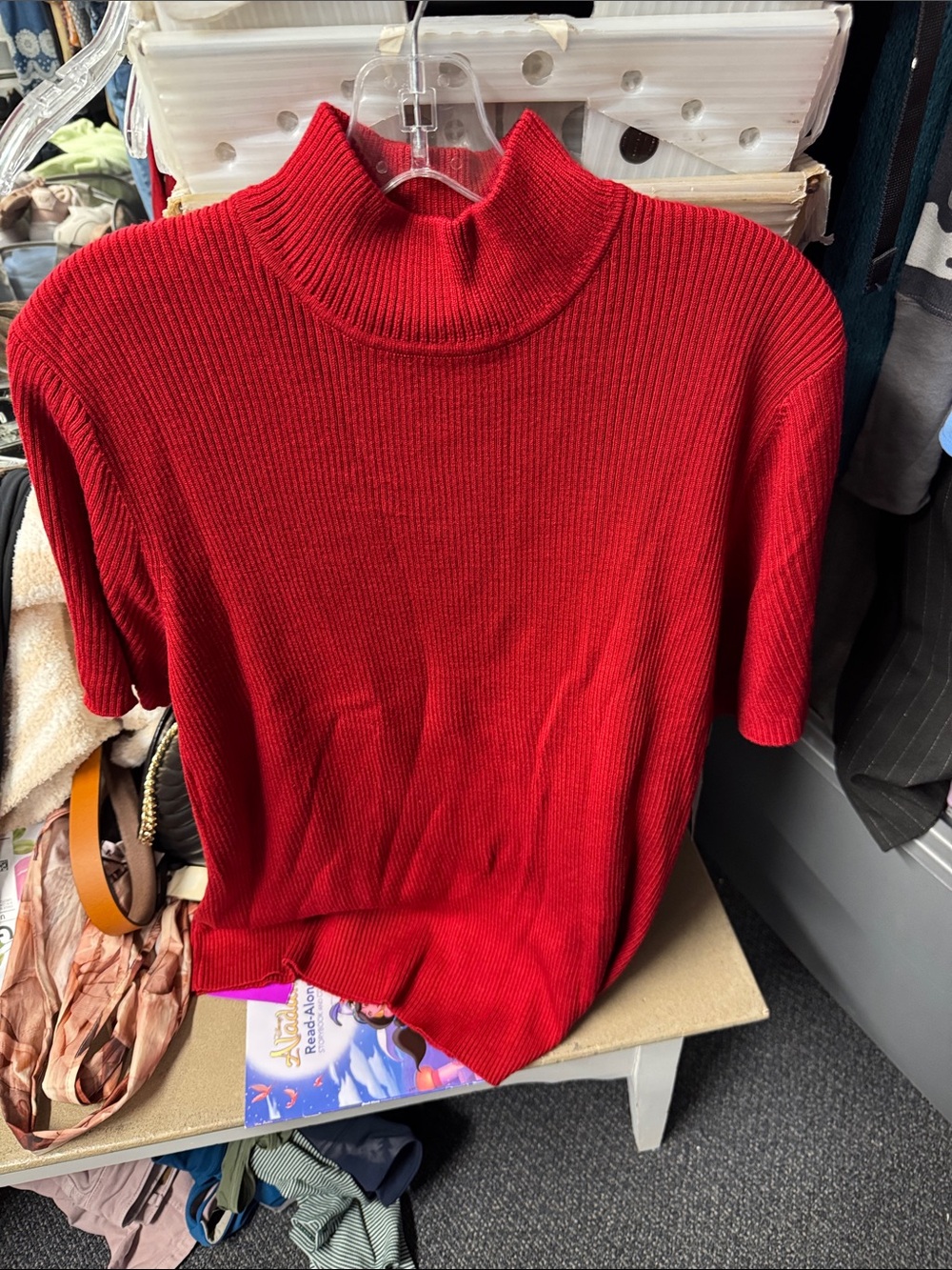 Croft and barrow short sleeve knit top 3X // 092549